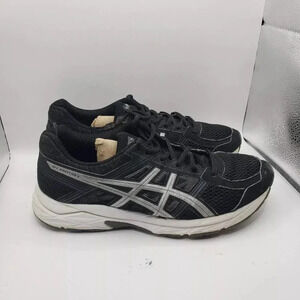 ASICS Gel-Contend 4 T715N Running Shoes, Men's Sneakers Size‎ 8 Black